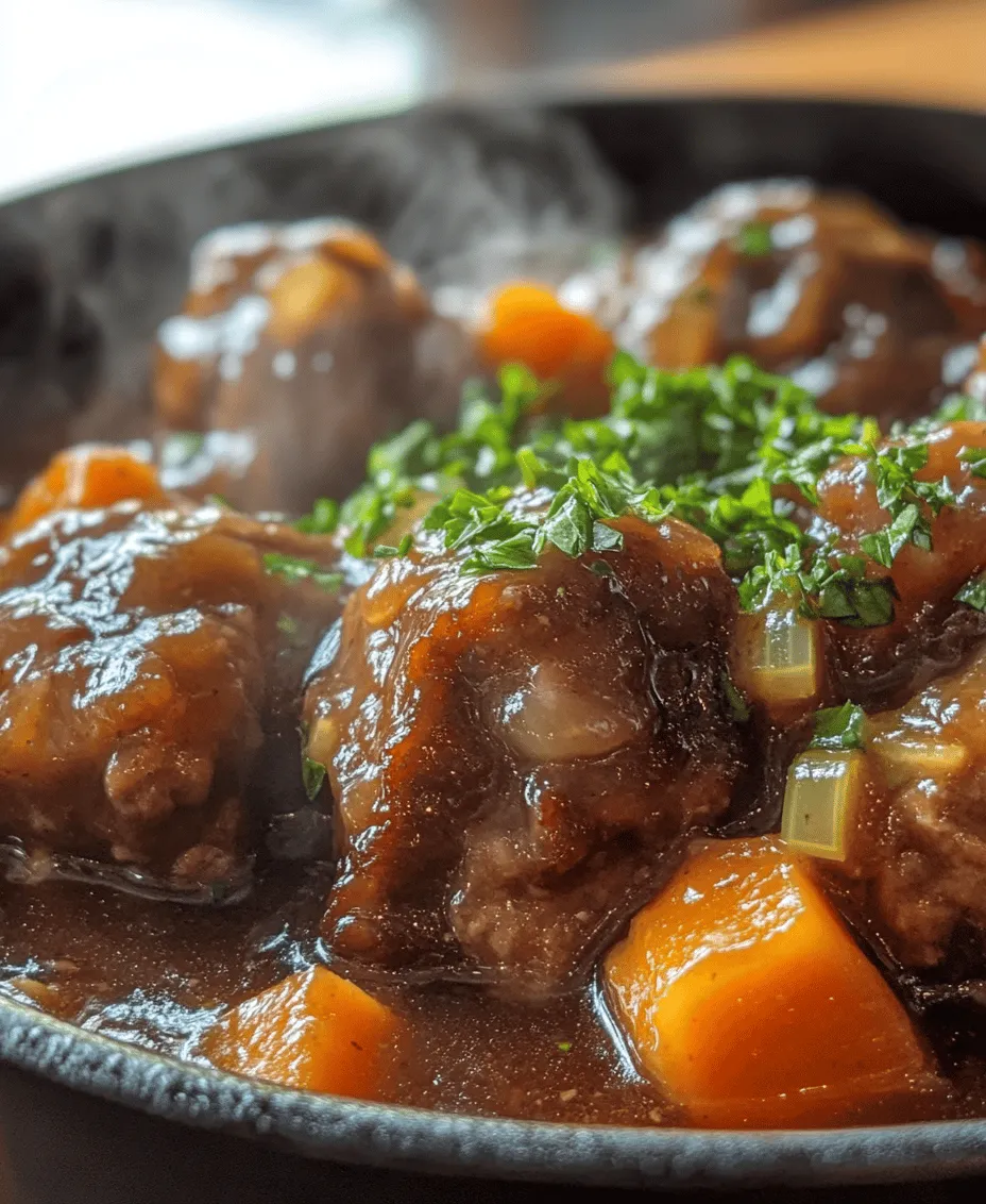 Oxtails are an often-overlooked cut of meat that packs a remarkable punch in terms of flavor and tenderness. Hailing from the tail of the cattle, these meaty morsels are rich in connective tissues, which break down beautifully during the cooking process. One delightful way to prepare oxtails is through a classic dish known as Smothered Oxtails Delight. This comforting recipe involves slow cooking the oxtails until they become fall-off-the-bone tender, enveloped in a rich and savory sauce that is simply irresistible.