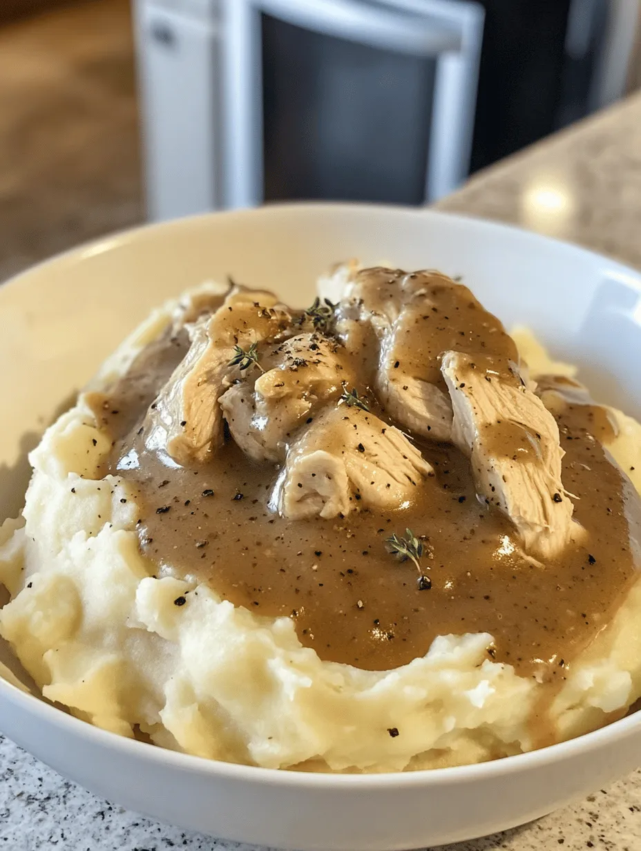 At the core of Shredded Chicken Gravy on Mashed Potatoes is, of course, the chicken. The importance of using cooked chicken cannot be overstated, as it provides the essential protein and flavor base for the dish. You have a couple of options when it comes to shredded chicken.