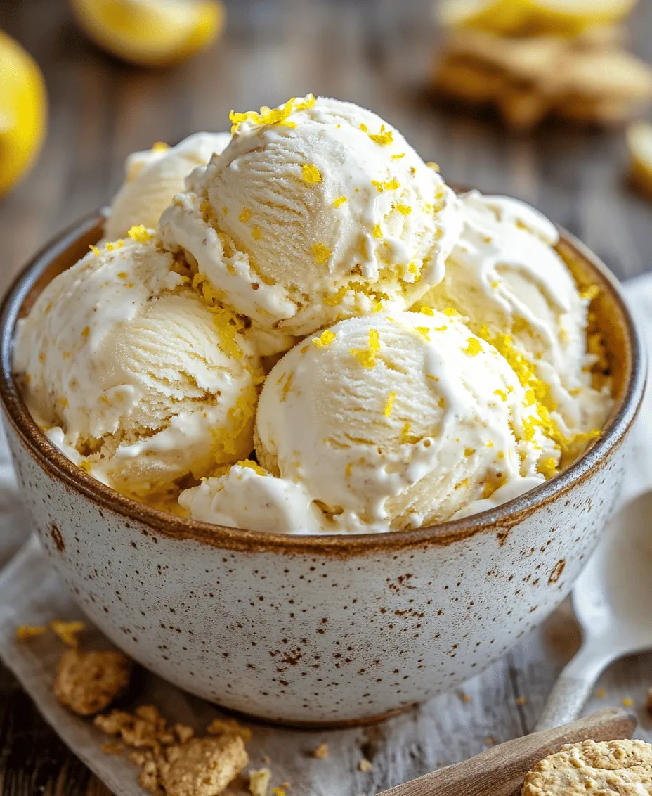 When the sun blazes and the heat invites you to indulge in something deliciously cool, there's nothing quite like the charm of homemade ice cream. Among the myriad flavors available, lemon cheesecake ice cream stands out as a refreshing treat that tantalizes the taste buds with its perfect blend of creamy richness and zesty brightness. This delectable dessert captures the essence of summer with its delightful balance of sweet and tart flavors, making it an ideal choice for warm days or any occasion when you crave a sweet indulgence.