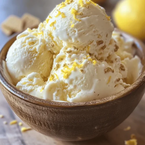 When the sun blazes and the heat invites you to indulge in something deliciously cool, there's nothing quite like the charm of homemade ice cream. Among the myriad flavors available, lemon cheesecake ice cream stands out as a refreshing treat that tantalizes the taste buds with its perfect blend of creamy richness and zesty brightness. This delectable dessert captures the essence of summer with its delightful balance of sweet and tart flavors, making it an ideal choice for warm days or any occasion when you crave a sweet indulgence.