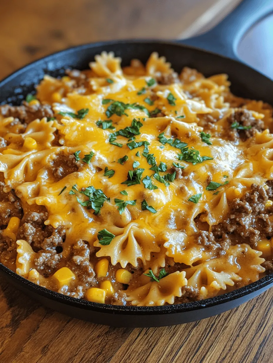 To create the Creamy Ranch Beef Bowtie Skillet, you’ll need a handful of key ingredients that come together to form a delicious and satisfying meal. Here's a closer look at each component: