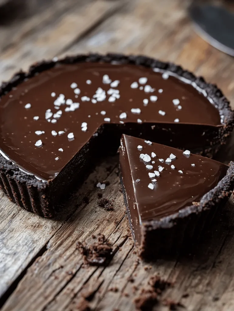 Indulging in a slice of salted dark chocolate tart is more than just savoring a dessert; it's an experience that captivates the senses. With its rich, velvety filling and a perfectly baked crust, this tart strikes an exquisite balance between sweetness and a hint of saltiness, making it an irresistible treat for chocolate lovers. Whether you are celebrating a special occasion or simply treating yourself after a long day, this dessert delivers a powerful punch of flavor that is sure to please.