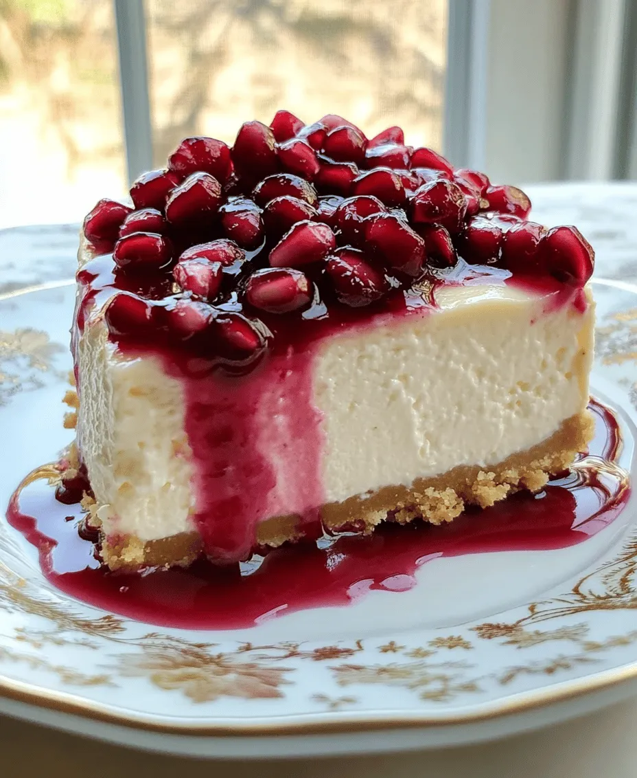 In the world of desserts, few treats can rival the delicate and creamy allure of cheesecake. Among the myriad of cheesecake recipes, the Greek Yogurt Cheesecake stands out as a remarkable fusion of indulgence and health. This captivating dessert leverages the rich, velvety texture of Greek yogurt to create a cheesecake that is both satisfying and beneficial to your well-being. Imagine a slice of cheesecake that not only delights your taste buds but also nourishes your body—this is the promise of the Sweet Serenity: Greek Yogurt Cheesecake with Pomegranate Syrup.