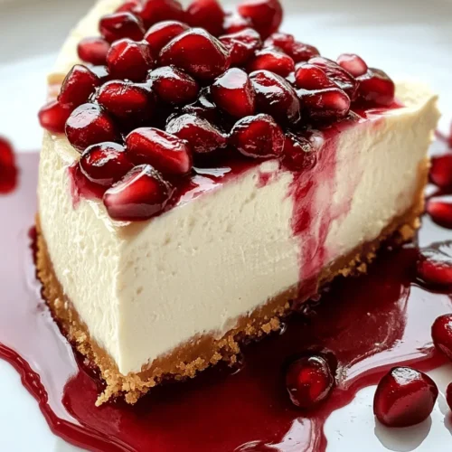 In the world of desserts, few treats can rival the delicate and creamy allure of cheesecake. Among the myriad of cheesecake recipes, the Greek Yogurt Cheesecake stands out as a remarkable fusion of indulgence and health. This captivating dessert leverages the rich, velvety texture of Greek yogurt to create a cheesecake that is both satisfying and beneficial to your well-being. Imagine a slice of cheesecake that not only delights your taste buds but also nourishes your body—this is the promise of the Sweet Serenity: Greek Yogurt Cheesecake with Pomegranate Syrup.