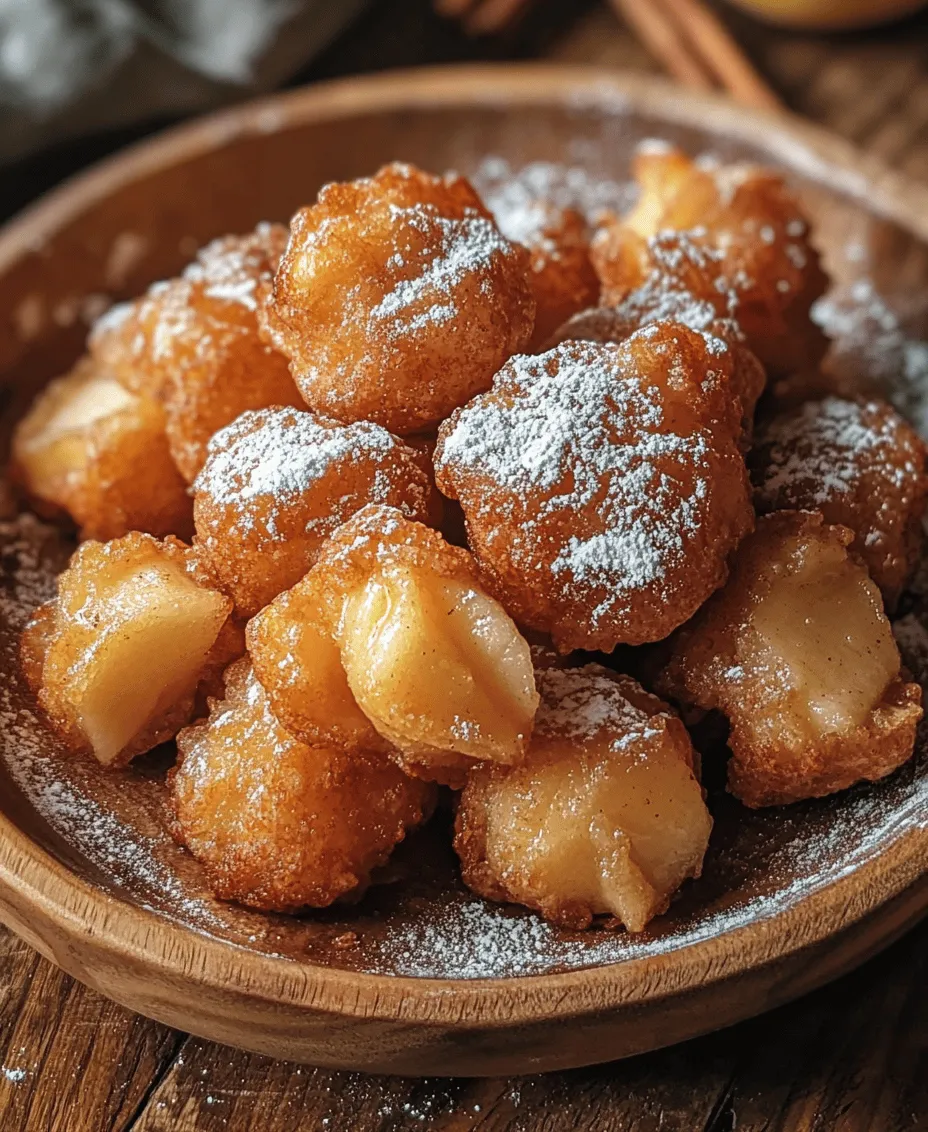 If you're looking for a delightful snack that combines the comforting flavors of autumn with the joy of indulgence, look no further than apple fritter bites. These bite-sized treasures encapsulate the essence of traditional apple fritters, offering a crispy, golden exterior that gives way to a soft, cinnamon-spiced apple interior. The beauty of apple fritter bites lies not only in their delectable flavor but also in their convenience; they are perfect for sharing at gatherings or enjoying as an on-the-go treat.