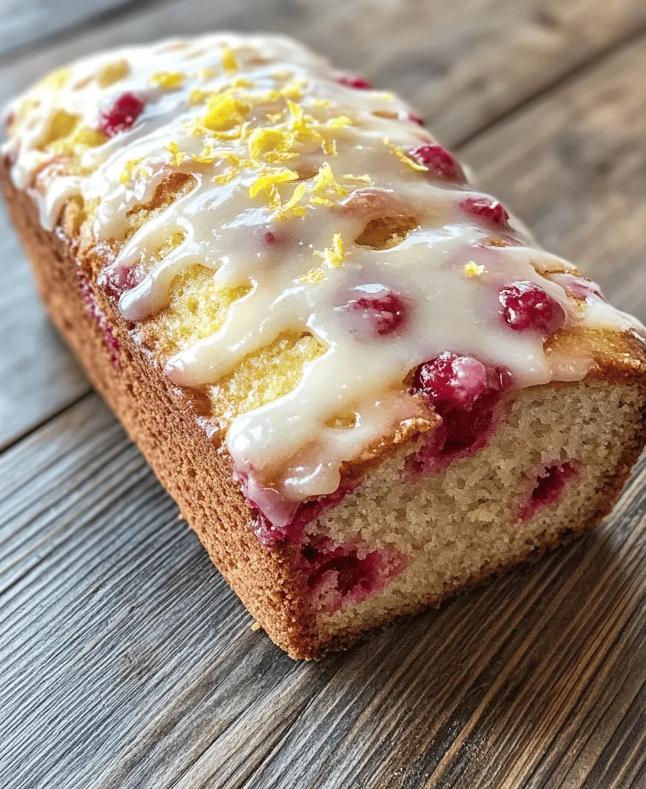 If you’re looking for a delightful treat that combines the refreshing flavors of summer with the comforting nature of baked goods, look no further than the Raspberry Lemon Loaf. This luscious loaf cake is a perfect balance of sweet and tart, featuring juicy fresh raspberries enveloped in a tender, zesty lemon batter. The addition of a tangy icing on top elevates this loaf, making it a delightful centerpiece for any gathering or a sweet indulgence for your afternoon tea.