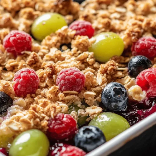 To appreciate the Grape and Berry Crumble Delight fully, it's essential to understand the star ingredients that come together to create this mouthwatering dish. Let’s delve into the fruits, sweeteners, and flavor enhancers that elevate this dessert to new heights.