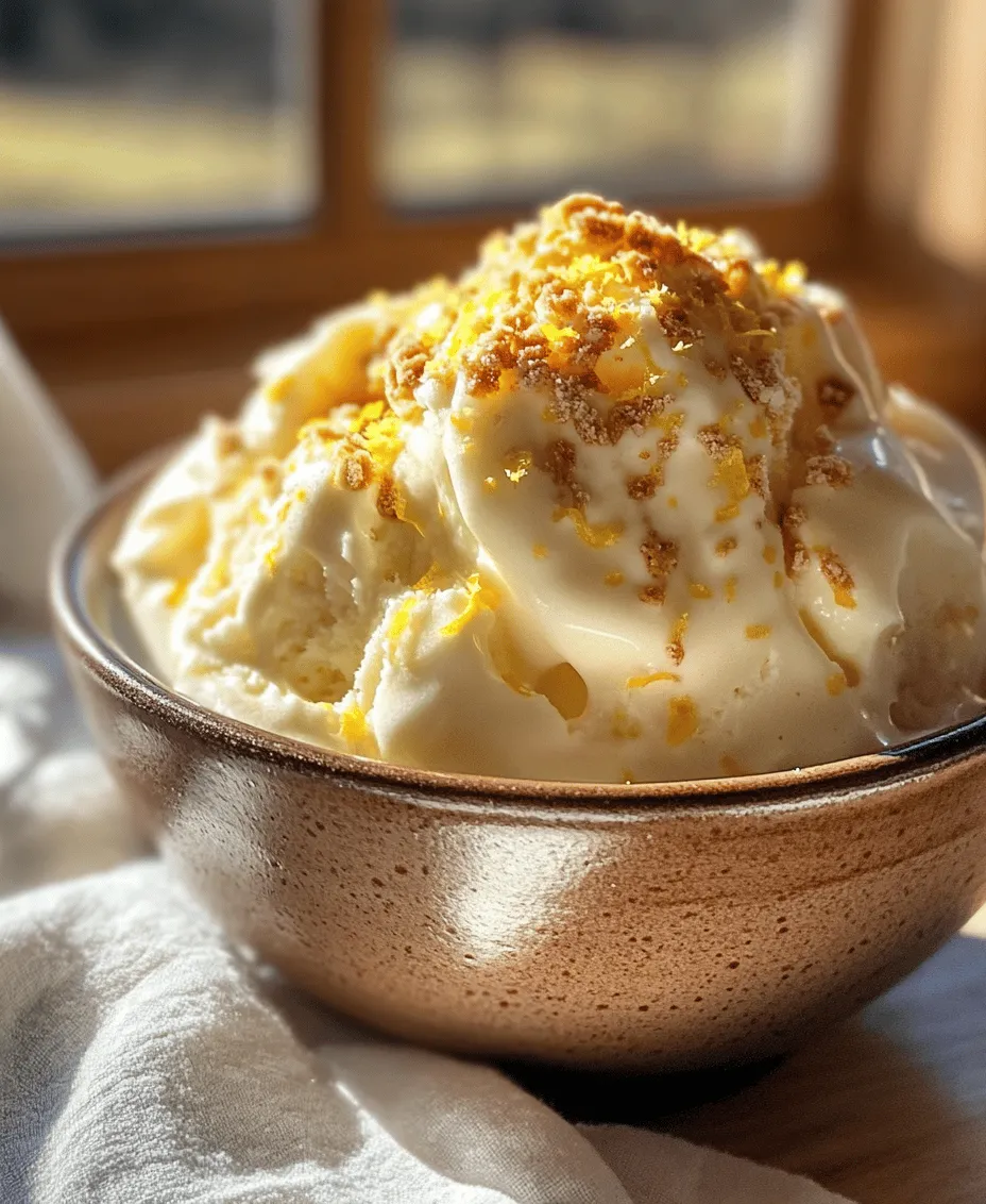 Homemade ice cream has surged in popularity in recent years, transforming from a nostalgic summer treat into a trendy culinary endeavor that many food enthusiasts tackle in their own kitchens. With the ability to control flavors, textures, and ingredients, making ice cream at home allows for endless creativity and personalization. One delightful flavor that stands out, especially during the warmer months, is lemon cheesecake. This unique combination of tangy lemon and rich, creamy cheesecake encapsulates the essence of summer, making it the perfect dessert to enjoy on a sunny day.