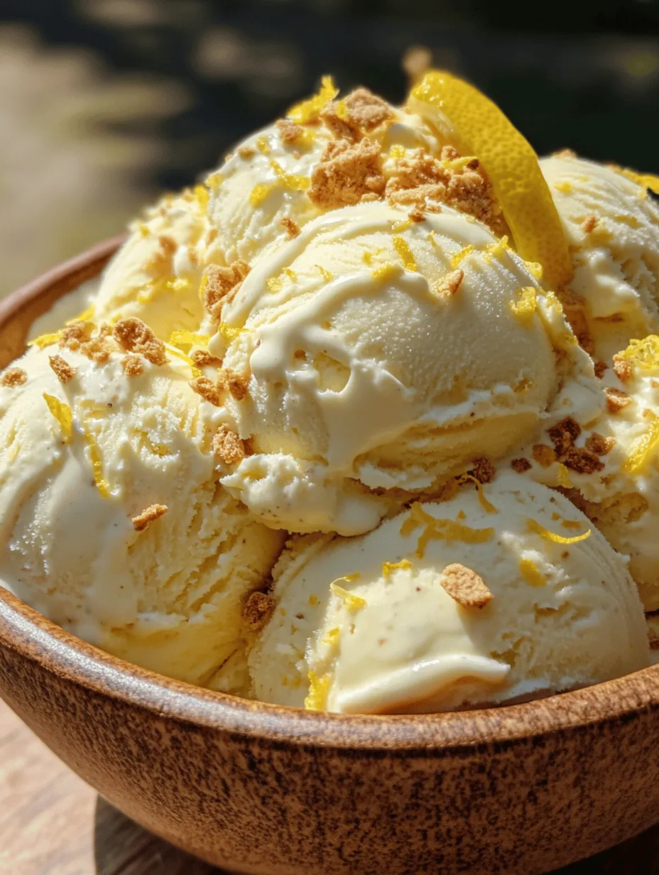 Homemade ice cream has surged in popularity in recent years, transforming from a nostalgic summer treat into a trendy culinary endeavor that many food enthusiasts tackle in their own kitchens. With the ability to control flavors, textures, and ingredients, making ice cream at home allows for endless creativity and personalization. One delightful flavor that stands out, especially during the warmer months, is lemon cheesecake. This unique combination of tangy lemon and rich, creamy cheesecake encapsulates the essence of summer, making it the perfect dessert to enjoy on a sunny day.
