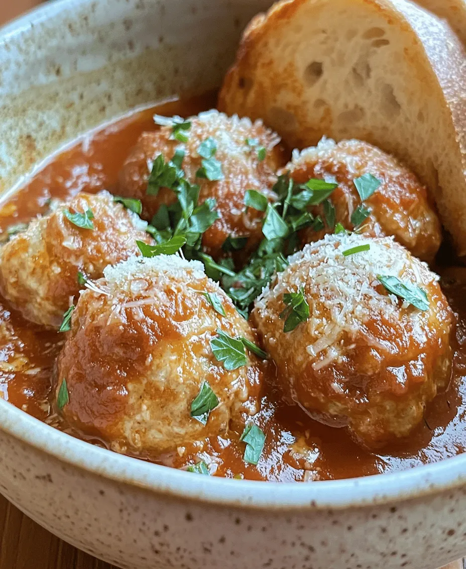 In recent years, turkey meatballs have surged in popularity, emerging as a healthier alternative to traditional beef or pork meatballs. Not only do they offer a lighter option that is lower in fat, but they also boast a high protein content, making them an ideal choice for health-conscious diners. Families and individuals alike are embracing turkey meatballs for their versatility; they can be incorporated into various cuisines, whether served with a classic marinara sauce, nestled in a sub sandwich, or tossed into a hearty soup. This recipe for Turkey Meatballs with Marinara Sauce promises to be a delightful addition to your meal rotation, providing a simple, satisfying, and nutritious option for any day of the week.