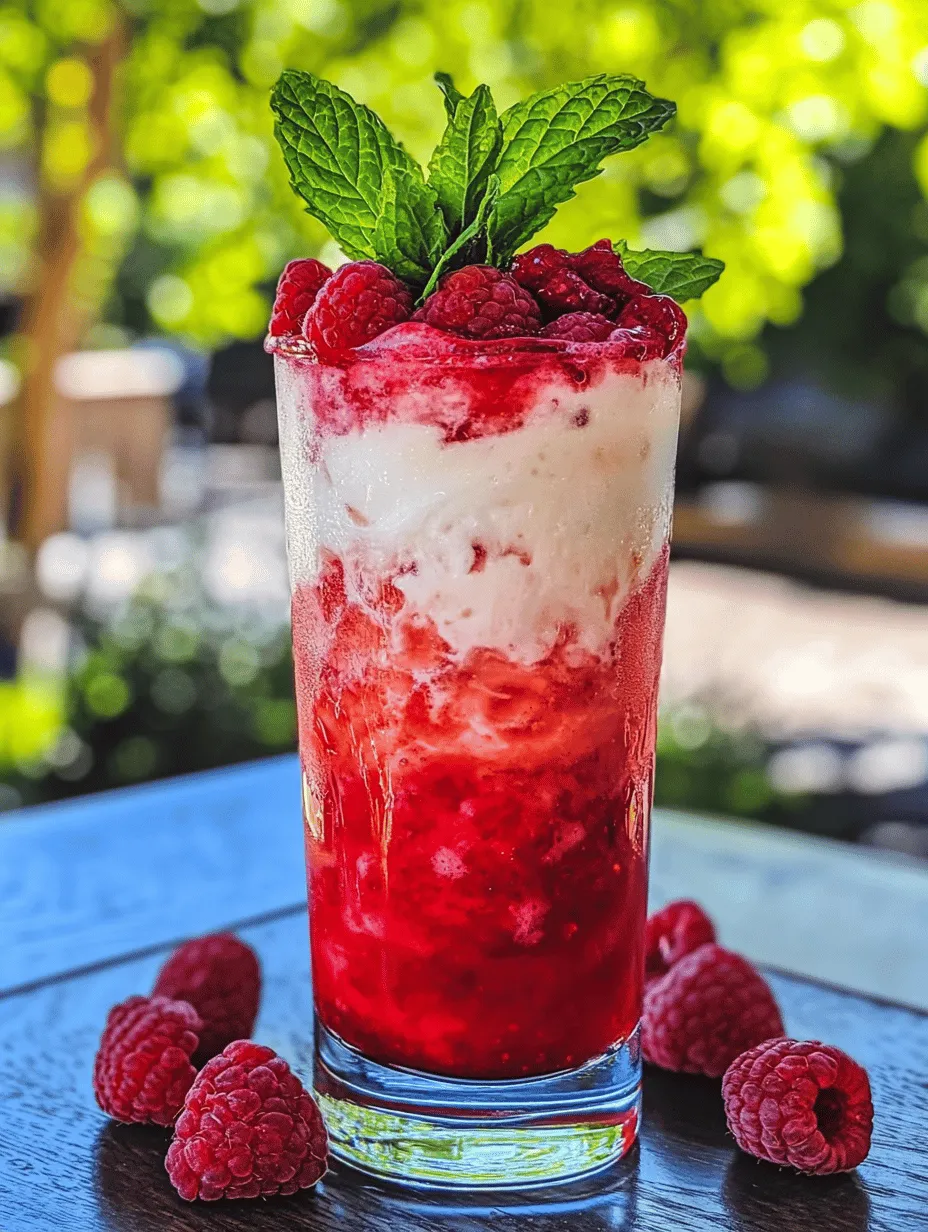 The Swig’s Raspberry Dream Coloring Book is not just a drink; it’s a delightful experience that combines the fizzy sweetness of raspberry soda with the creamy, luscious texture of coconut cream and half-and-half. This visually appealing beverage is perfect for summer gatherings, birthday parties, or simply as a refreshing treat on a warm day. With its vibrant colors and mouthwatering flavors, it’s sure to impress your guests and elevate your drink game to a whole new level.