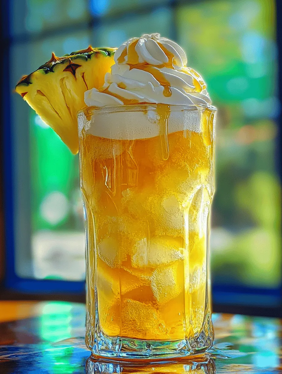 Creating the perfect Pineapple Italian Soda involves selecting high-quality ingredients that work harmoniously together to create a drink that is as delicious as it is refreshing. Let's dive into the core components that make up this tropical delight.