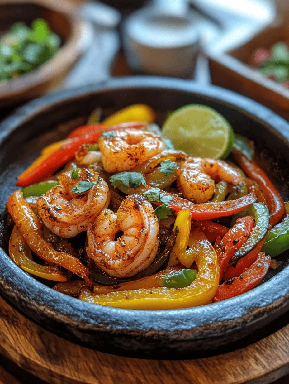 Welcome to the vibrant world of Shrimp Fajitas Fiesta, a dish that embodies the essence of Mexican cuisine while offering a delightful twist that seafood lovers can’t resist. Picture succulent shrimp paired with colorful bell peppers, all enveloped in warm tortillas. This delicious combination not only tantalizes the taste buds but also adds a burst of color to your dinner table, making it the perfect choice for casual weeknight dinners or festive gatherings with friends and family.