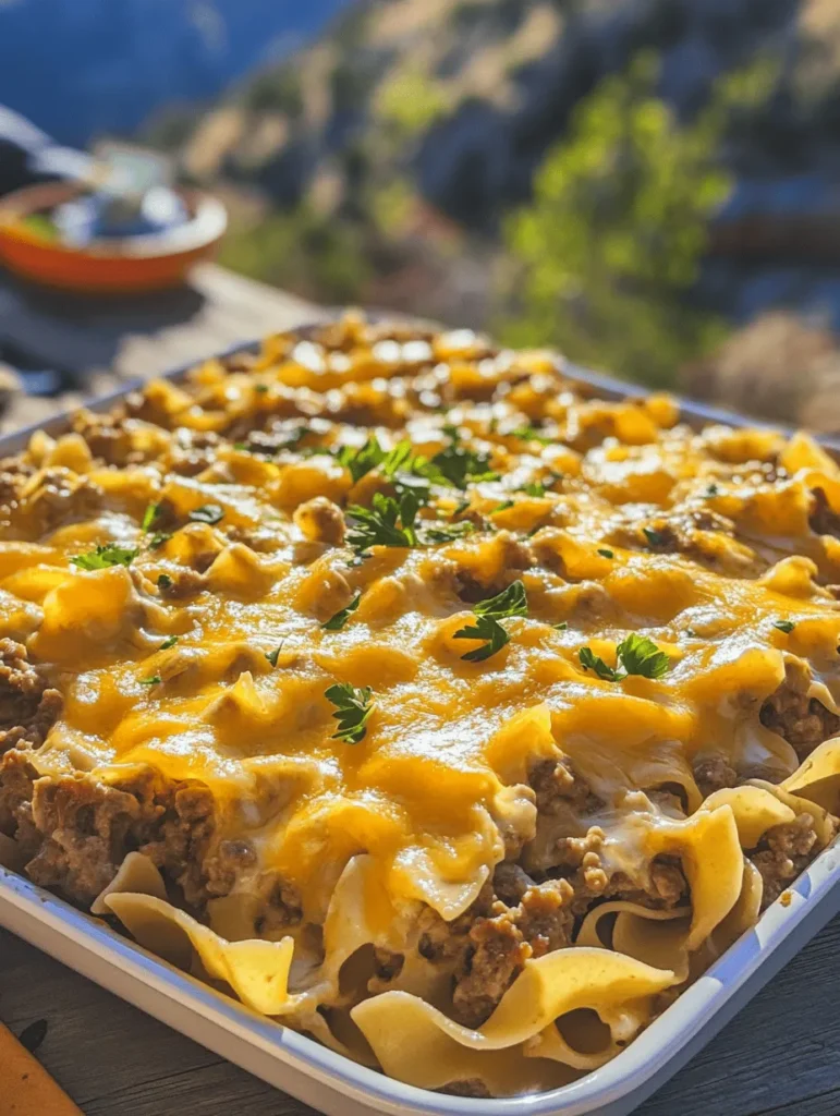 To truly appreciate the Sour Cream Noodle Bake, it’s essential to understand the role each ingredient plays in crafting this delightful dish. From the foundational elements to the finishing touches, each component contributes to the overall flavor and texture that makes this recipe a standout.