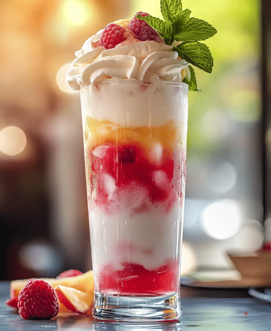 As the warm sun graces our days, nothing refreshes quite like a cool beverage. Enter the Creamy Italian Soda Delight, a drink that not only quenches your thirst but also indulges your taste buds with its creamy texture and vibrant flavors. This beverage has gained popularity for its delightful combination of soda and cream, making it a perfect treat for those lazy summer afternoons or festive gatherings with friends and family. The beauty of this recipe lies in its simplicity; with just a few ingredients, you can create a drink that is as visually appealing as it is delicious. Moreover, the versatility of flavored syrups allows you to customize your Italian soda delight to suit your taste, ensuring that every sip is unique and satisfying.