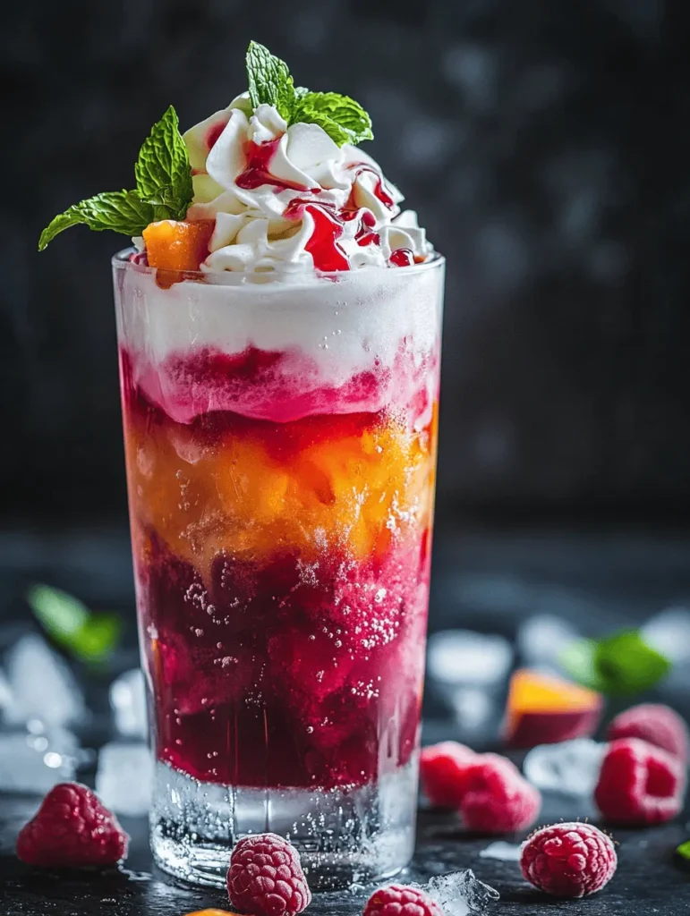 As the warm sun graces our days, nothing refreshes quite like a cool beverage. Enter the Creamy Italian Soda Delight, a drink that not only quenches your thirst but also indulges your taste buds with its creamy texture and vibrant flavors. This beverage has gained popularity for its delightful combination of soda and cream, making it a perfect treat for those lazy summer afternoons or festive gatherings with friends and family. The beauty of this recipe lies in its simplicity; with just a few ingredients, you can create a drink that is as visually appealing as it is delicious. Moreover, the versatility of flavored syrups allows you to customize your Italian soda delight to suit your taste, ensuring that every sip is unique and satisfying.
