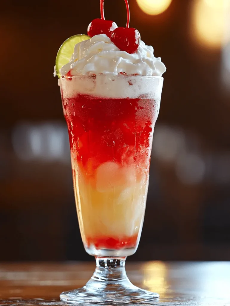 The Dirty Soda concept has gained popularity in recent years, especially in the West, where it has become a staple at parties and social events. Combining sweet sodas with creamy elements, such as flavored syrups and whipped cream, Dirty Sodas offer a refreshing and indulgent experience that appeals to both young and old. The Shirley Temple Dirty Soda melds the familiar flavors of its namesake with this innovative trend, resulting in a drink that is as visually stunning as it is delicious.