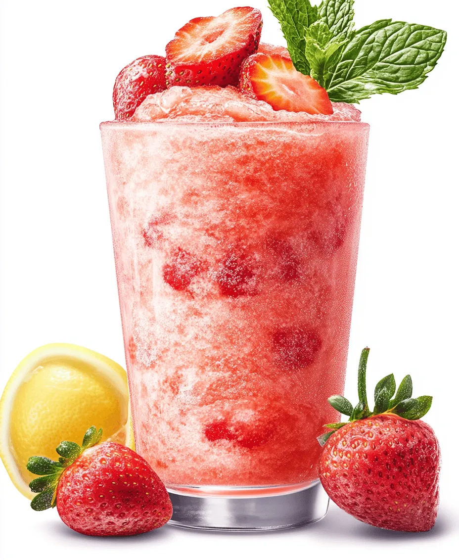 One of the secrets to making the best frozen strawberry lemonade lies in using fresh ingredients. Fresh strawberries and lemons not only elevate the flavor but also ensure that your drink is bursting with natural sweetness and tang. The vibrant taste of ripe strawberries can transform a simple drink into an unforgettable treat, while freshly squeezed lemon juice adds a zesty kick that balances the sweetness perfectly. By opting for fresh produce, you can avoid the artificial flavors and preservatives often found in pre-made beverages, allowing you to enjoy a healthier option without compromising on taste.