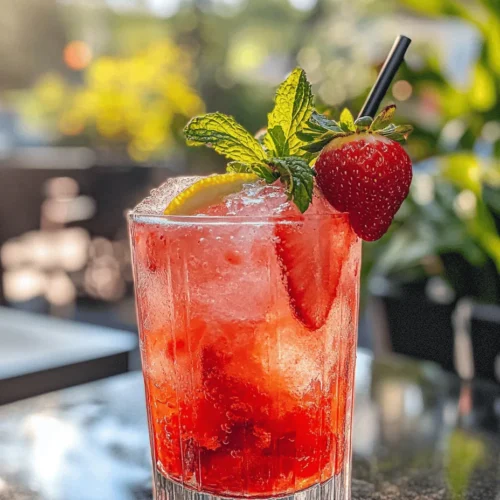 One of the secrets to making the best frozen strawberry lemonade lies in using fresh ingredients. Fresh strawberries and lemons not only elevate the flavor but also ensure that your drink is bursting with natural sweetness and tang. The vibrant taste of ripe strawberries can transform a simple drink into an unforgettable treat, while freshly squeezed lemon juice adds a zesty kick that balances the sweetness perfectly. By opting for fresh produce, you can avoid the artificial flavors and preservatives often found in pre-made beverages, allowing you to enjoy a healthier option without compromising on taste.
