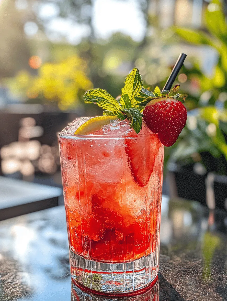 One of the secrets to making the best frozen strawberry lemonade lies in using fresh ingredients. Fresh strawberries and lemons not only elevate the flavor but also ensure that your drink is bursting with natural sweetness and tang. The vibrant taste of ripe strawberries can transform a simple drink into an unforgettable treat, while freshly squeezed lemon juice adds a zesty kick that balances the sweetness perfectly. By opting for fresh produce, you can avoid the artificial flavors and preservatives often found in pre-made beverages, allowing you to enjoy a healthier option without compromising on taste.