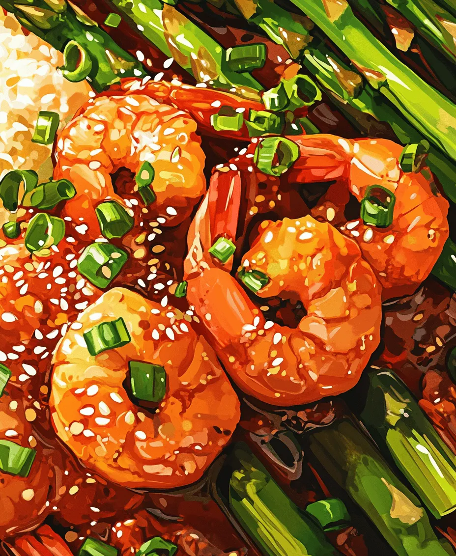 Sweet Chili Shrimp and Asparagus is a vibrant and flavorful dish that brings a splash of excitement to your dining table. With its delightful combination of succulent shrimp and tender asparagus, this recipe is not only visually appealing but also a feast for the palate. The sweet and spicy notes of the chili sauce complement the natural flavors of the shrimp and asparagus, creating a dish that is balanced and satisfying.