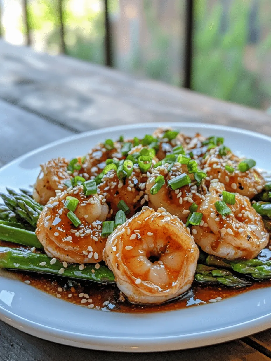 Sweet Chili Shrimp and Asparagus is a vibrant and flavorful dish that brings a splash of excitement to your dining table. With its delightful combination of succulent shrimp and tender asparagus, this recipe is not only visually appealing but also a feast for the palate. The sweet and spicy notes of the chili sauce complement the natural flavors of the shrimp and asparagus, creating a dish that is balanced and satisfying.