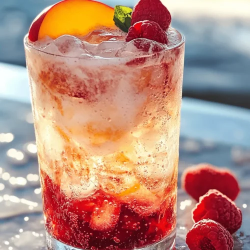 The Italian Soda Delight is a vibrant, effervescent beverage that captures the essence of Italian culture in every sip. Originating from the sunny cafes of Italy, this drink has become a beloved refreshment, not just in its home country but around the globe. Known for its refreshing qualities, the Italian Soda Delight is particularly popular during warm days, making it a perfect choice for summer picnics, family gatherings, or even festive celebrations.