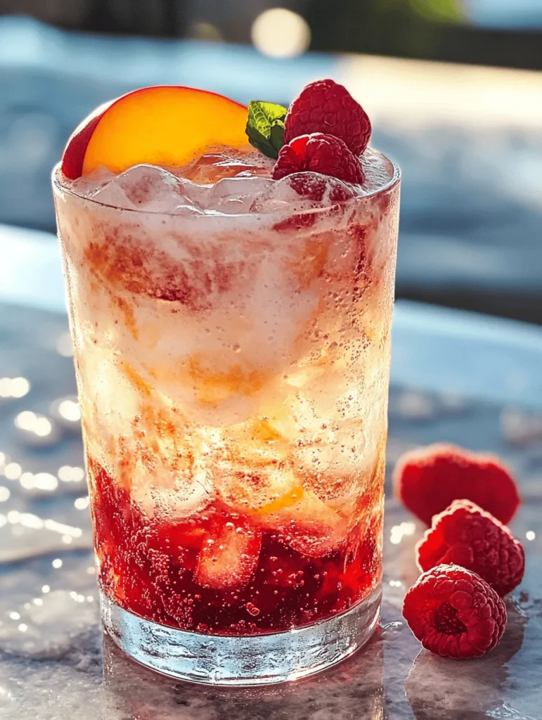 The Italian Soda Delight is a vibrant, effervescent beverage that captures the essence of Italian culture in every sip. Originating from the sunny cafes of Italy, this drink has become a beloved refreshment, not just in its home country but around the globe. Known for its refreshing qualities, the Italian Soda Delight is particularly popular during warm days, making it a perfect choice for summer picnics, family gatherings, or even festive celebrations.