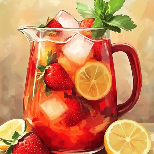 Sweet tea is more than just a beverage; it’s a cultural staple in many regions, particularly in the southern United States, where it often makes an appearance at family gatherings, picnics, and barbecues. The tradition of sweetening tea dates back centuries, and its popularity has spread across continents, with each culture adding its unique touch. In recent times, creative variations have emerged, and one of the most delightful twists is the addition of fresh strawberries. This refreshing blend brings a burst of flavor and a splash of color to the classic drink, making it not only delicious but also visually appealing.