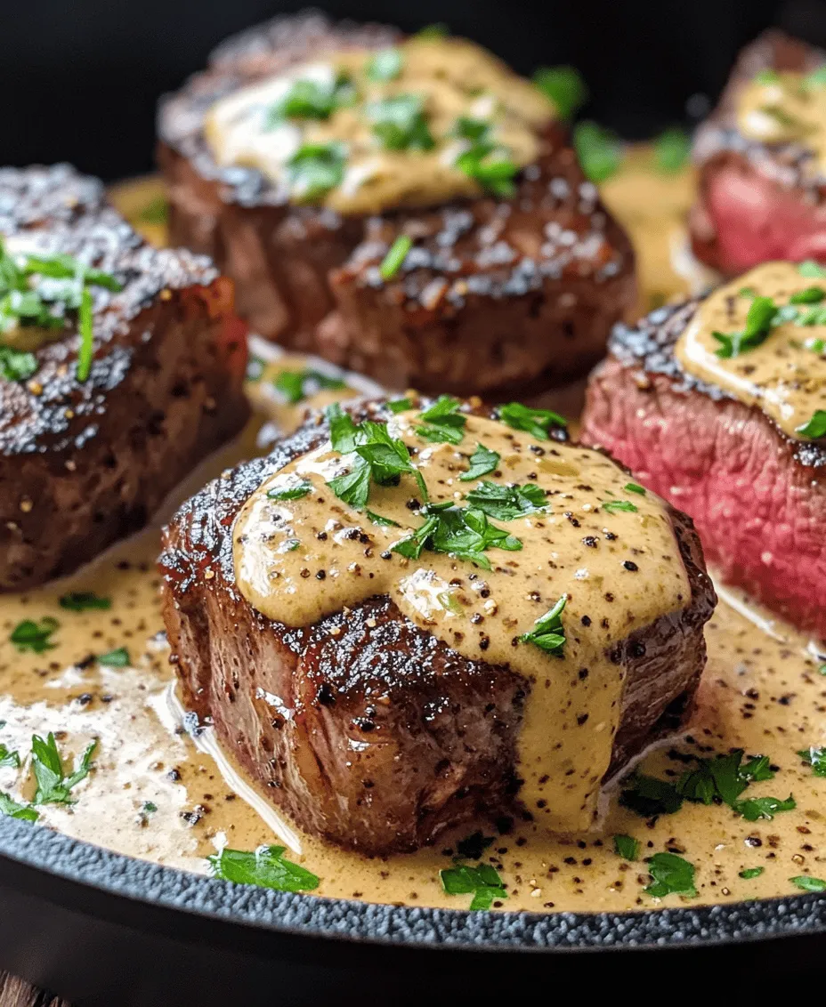 Understanding the allure of a perfectly cooked filet mignon is essential for any culinary enthusiast. This exquisite cut of beef, known for its tenderness and rich flavor, is considered the ultimate indulgence for steak lovers. Renowned for its buttery texture and subtle taste, filet mignon transforms any meal into a special occasion. However, to elevate this already remarkable dish, we introduce a creamy Parmesan mustard sauce that adds a delightful tang and richness, making this dish not just a meal but an experience.