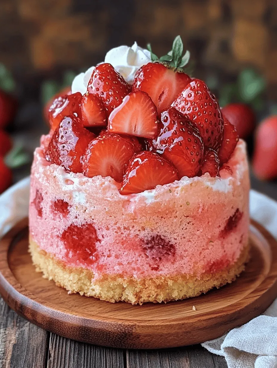 If you’re looking for a delightful dessert that’s both delicious and easy to make, the No Egg Strawberry Soda Cake is an excellent choice. This unique cake not only captivates with its vibrant strawberry flavor but also offers a light and moist texture that will leave you and your guests wanting more. The use of strawberry soda as a primary ingredient adds an unexpected twist, enhancing the cake’s flavor and moisture, making it a perfect treat for any occasion.