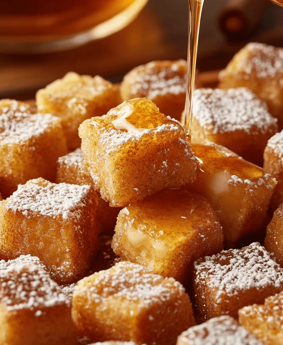 Breakfast is often heralded as the most important meal of the day, and for good reason. It sets the tone for our energy levels and mood, making it the perfect opportunity to indulge in comforting and delicious foods. Among the myriad of breakfast options, French toast holds a special place in many hearts. Its rich, custardy base and golden-brown exterior evoke feelings of warmth and indulgence. However, the traditional French toast can sometimes feel a bit cumbersome, especially when you have a crowd to feed or when you're simply looking for a fun twist on the classic. This is where our unique recipe for Crispy Cinnamon French Toast Bites comes into play.