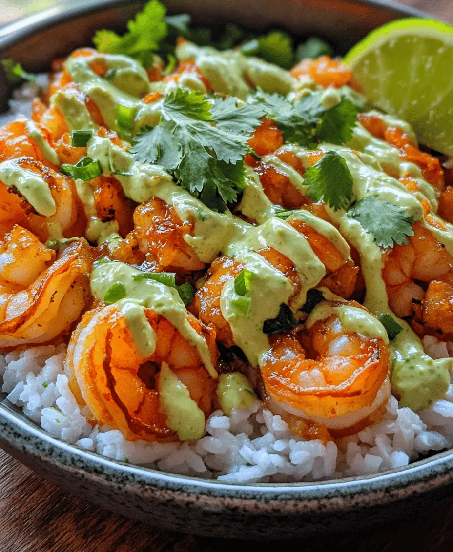 In the world of quick and healthy meals, few dishes stand out as much as the Shrimp & White Rice Bowl with Creamy Avocado Dressing. This delightful combination not only celebrates the vibrant flavors of fresh ingredients but also offers a nourishing meal that caters to both busy families and individuals seeking nutritious options. With succulent shrimp, fluffy white rice, and a rich avocado dressing, this bowl brings together simplicity and satisfaction that will leave you feeling energized and fulfilled.