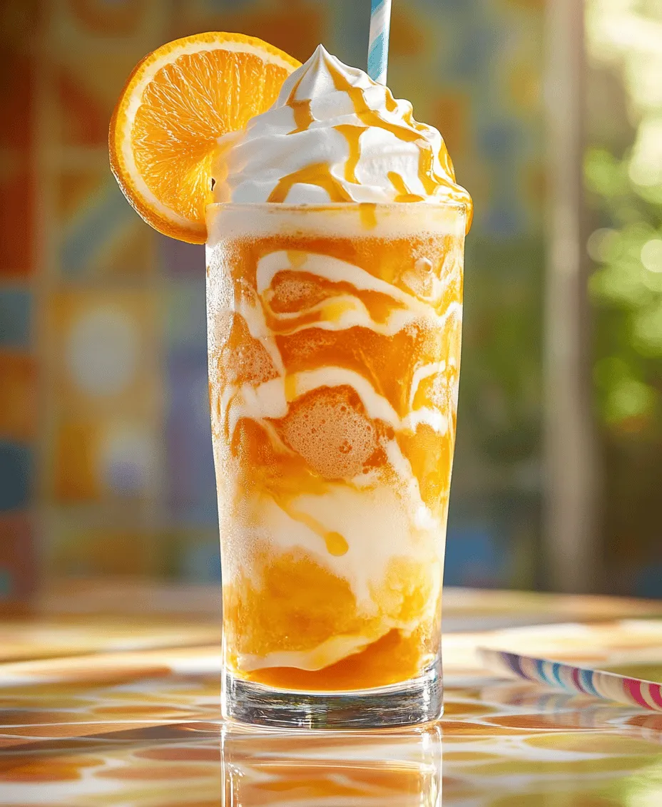 To appreciate the Copycat Swig Creamsicle Soda fully, it's essential to understand its roots. The creamsicle flavor profile, combining the zesty brightness of citrus with the smoothness of cream, has a storied history that dates back to its invention in the early 20th century. The original creamsicle—often referred to as a creamsicle pop—was created in 1905 by Frank Epperson, who accidentally left a mixture of soda and ice outside overnight. The next day, he discovered a frozen treat that would eventually become a beloved summer staple, especially among children.