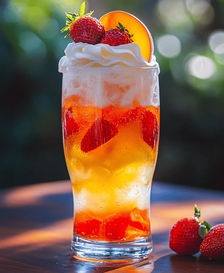 In the realm of refreshing beverages, few drinks can rival the delightful appeal of Italian Cream Soda. This delicious concoction marries the effervescence of sparkling water with the rich, indulgent flavors of real fruit syrup and heavy cream. Originating in Italy, Italian Cream Soda has transcended its geographical roots to become a beloved treat enjoyed by many around the globe. Whether sipped on a hot summer day or served at festive gatherings, this creamy soda brings a touch of sweetness and refreshment that is hard to resist.