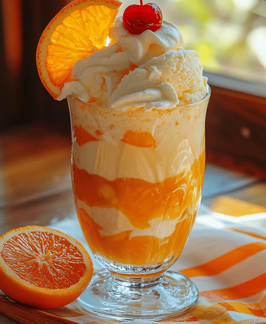 As the sun shines brighter and temperatures rise, there's nothing quite like a refreshing beverage to quench your thirst and elevate your mood. Summer-themed drinks have an undeniable charm, transporting us back to lazy afternoons filled with laughter, sunshine, and the simple joys of childhood. Among these delightful concoctions, the Orange Creamsicle Soda stands out as a fun and easy-to-make treat that captures the essence of summer in a glass.