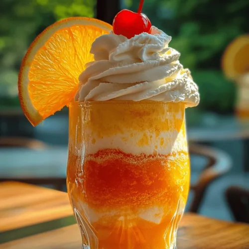 As the sun shines brighter and temperatures rise, there's nothing quite like a refreshing beverage to quench your thirst and elevate your mood. Summer-themed drinks have an undeniable charm, transporting us back to lazy afternoons filled with laughter, sunshine, and the simple joys of childhood. Among these delightful concoctions, the Orange Creamsicle Soda stands out as a fun and easy-to-make treat that captures the essence of summer in a glass.