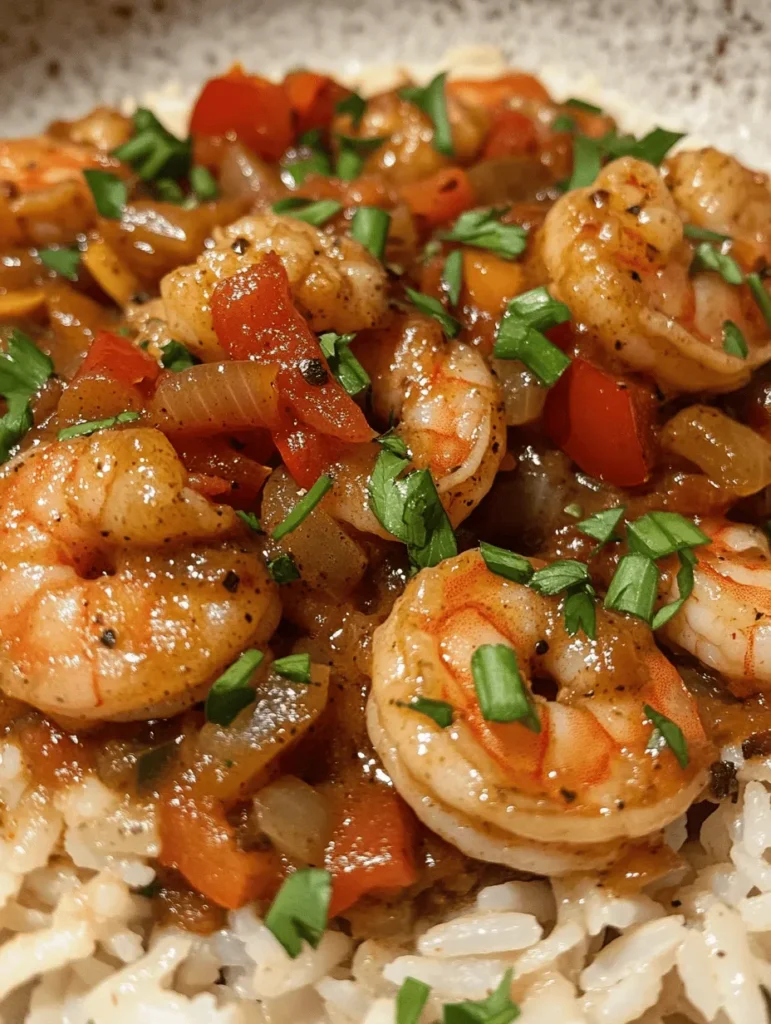 Shrimp Etouffee is a dish that embodies the heart and soul of Cajun cuisine, bringing together rich flavors and a deep cultural heritage that has been passed down through generations. Originating in the bayous of Louisiana, Etouffee—meaning "to smother" in French—refers to the method of slow-cooking shrimp in a flavorful sauce, typically served over a bed of rice. This classic dish has become a staple in both home kitchens and restaurants, celebrated for its comforting, hearty taste and its ability to transport diners to the vibrant landscapes of Louisiana.