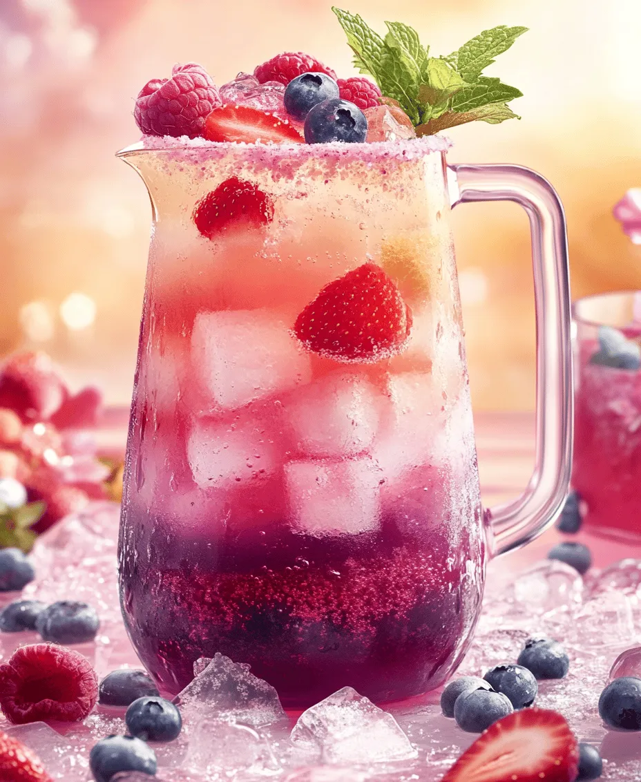 In recent years, the trend of colorful and themed drinks has taken the culinary world by storm. From vibrant smoothies to Instagram-worthy cocktails, these visually appealing beverages have become a staple at parties, gatherings, and special occasions. Among the many delightful concoctions that have captured our hearts, the <strong>Barbie Drink Delight</strong> stands out as a unique and charming option that not only pleases the palate but also dazzles the eye.” /></p>
</p>
<h3>Thematic Presentation Ideas</h3>
</p>
<p>When it comes to serving the Barbie Drink Delight, the presentation is just as important as the taste. This vibrant, colorful drink is perfect for themed occasions, and with a few creative touches, you can elevate its appeal to match the festive atmosphere of your event. Here are some thematic presentation ideas that will make your Barbie Drink Delight the star of the show.</p>
</p>
<p><strong>Creative Glassware and Accessories</strong></p>
</p>
<p>Choosing the right glassware can enhance the overall experience of your drink. For the Barbie theme, consider using pink cups or clear acrylic glasses that showcase the drink’s beautiful colors. Fun straws in various shapes and colors can add a playful touch. If you’re feeling adventurous, opt for glasses adorned with glitter or those that are shaped like fun characters to delight guests of all ages.</p>
</p>
<p><strong>Presentation Ideas for Events</strong></p>
</p>
<p>1. <strong>Birthday Parties</strong>: At a birthday bash, serve the Barbie Drink Delight in personalized cups with the birthday child’s name or age printed on them. Add an umbrella or a doll-themed stirrer for a whimsical touch. You can also create a candy station where guests can choose their own garnishes, such as gummy candies or edible glitter.</p>
</p>
<p>2. <strong>Baby Showers</strong>: For a baby shower, consider a more refined approach. Use elegant glassware and garnish the drink with fresh mint leaves and edible flowers. Label each drink with a charming card that tells guests what’s in the drink and its unique qualities.</p>
</p>
<p>3. <strong>Summer Gatherings</strong>: During summer events, serve the drink in mason jars with striped straws. Add slices of citrus fruits or fresh berries on the rim for a refreshing look. This rustic approach is perfect for outdoor barbecues and pool parties.</p>
</p>
<p><strong>Pairing with Snacks or Appetizers</strong></p>
</p>
<p>The Barbie Drink Delight pairs wonderfully with a variety of snacks and appetizers. For a cohesive theme, consider serving light appetizers such as cucumber sandwiches, fruit skewers, or mini cupcakes decorated in pink and white frosting. Cheese platters with soft cheeses and fresh berries can also complement the drink’s flavors. For a more indulgent option, serve it alongside pink macarons or strawberry shortcake to create a delightful dessert table.</p>
</p>
<h3>Nutritional Benefits of Ingredients</h3>
</p>
<p>While the Barbie Drink Delight is certainly a treat, it also offers nutritional benefits, making it a balanced choice for your gatherings. The primary ingredients—coconut water and fresh berries—are not only delicious but also packed with health benefits.</p>
</p>
<p><strong>Coconut Water</strong></p>
</p>
<p>Coconut water is often referred to as nature’s sports drink. It is low in calories and contains essential electrolytes, making it an excellent choice for hydration. Rich in potassium, coconut water helps maintain healthy blood pressure levels and supports heart health. Additionally, it is a natural source of antioxidants, which can help combat oxidative stress in the body.</p>
</p>
<p><strong>Fresh Berries</strong></p>
</p>
<p>Berries such as strawberries, raspberries, and blueberries are loaded with vitamins, minerals, and antioxidants. They are high in fiber, which aids in digestion and helps keep you full longer. The natural sweetness of berries can help satisfy sugar cravings without the added calories found in processed sweets. Moreover, these fruits are known for their anti-inflammatory properties, which can contribute to overall health and wellness.</p>
</p>
<p><strong>Balance of Indulgence and Nutrition</strong></p>
</p>
<p>The Barbie Drink Delight strikes a balance between indulgence and nutrition. While the addition of grenadine adds sweetness and a pop of color, it’s important to enjoy this ingredient in moderation, as it contains added sugars. By limiting the amount of grenadine used or opting for a lower-sugar version, you can enjoy the drink without the guilt. This balance allows you to indulge in a festive beverage while still being mindful of your health.</p>
</p>
<h3>Occasions to Serve the Barbie Drink Delight</h3>
</p>
<p>The Barbie Drink Delight is not just a drink; it’s an experience that shines at various events. Its vibrant colors and refreshing taste make it suitable for a range of occasions.</p>
</p>
<p><strong>Birthday Parties</strong></p>
</p>
<p>This drink is ideal for birthday celebrations, especially for those who love all things pink and playful. It can be a focal point at kids’ parties or even adult celebrations where guests can enjoy a nostalgic nod to their childhood.</p>
</p>
<p><strong>Summer Gatherings</strong></p>
</p>
<p>The refreshing nature of the Barbie Drink Delight makes it perfect for summer gatherings. Whether you’re hosting a pool party, a picnic in the park, or a backyard barbecue, this drink will keep your guests cool and refreshed.</p>
</p>
<p><strong>Themed Events</strong></p>
</p>
<p>For themed events, the Barbie Drink Delight can easily be adapted to fit the theme. Whether it’s a princess party, a tropical luau, or a retro 80s bash, this drink can be customized with the right garnishes and glassware to match the vibe.</p>
</p>
<p><strong>Family-Friendly Options</strong></p>
</p>
<p>One of the best aspects of the Barbie Drink Delight is its versatility. The drink can be made non-alcoholic, making it suitable for children and adults alike. For adult gatherings, consider creating a version with a splash of vodka or rum for a fun twist.</p>
</p>
<p><strong>Seasonal Variations</strong></p>
</p>
<p>Consider adapting the recipe for different seasons. In the fall, you could incorporate seasonal fruits like apple slices or cinnamon for a cozy twist. In winter, add a hint of peppermint or serve it warm for a festive touch. This flexibility allows you to enjoy the Barbie Drink Delight year-round.</p>
</p>
<h3>Variations and Customizations</h3>
</p>
<p>To keep the Barbie Drink Delight exciting and tailored to your preferences, here are some suggestions for variations and customizations.</p>
</p>
<p><strong>Fruit Alternatives</strong></p>
</p>
<p>While the classic recipe calls for strawberries and blueberries, feel free to experiment with other fruits. Raspberries, blackberries, or even tropical fruits like mango and pineapple can be excellent additions that bring their own unique flavors to the drink. For a refreshing twist, consider adding a splash of citrus juice, such as lime or lemon, to brighten the flavor profile.</p>
</p>
<p><strong>Flavor Enhancers</strong></p>
</p>
<p>If you want to take the flavor to the next level, consider adding natural flavor enhancers. A splash of vanilla extract can add depth, while fresh herbs like basil or mint can provide an aromatic touch. For those who enjoy a bit of spice, a hint of ginger can offer a zesty kick that complements the sweetness of the drink.</p>
</p>
<p><strong>Non-Alcoholic vs. Alcoholic Versions</strong></p>
</p>
<p>The Barbie Drink Delight can easily be adjusted for both non-alcoholic and alcoholic preferences. For a non-alcoholic version, simply omit any spirits and add more coconut water or soda for a bubbly effect. For adult gatherings, add your favorite spirits—such as vodka, rum, or gin—and garnish with fresh herbs or citrus slices for an elegant touch.</p>
</p>
<p><strong>Seasonal Themes</strong></p>
</p>
<p>Embrace seasonal themes by incorporating seasonal fruits or colors. In the spring, use pastel-colored fruits and garnishes; in the summer, focus on bright, vibrant colors. In the fall, consider adding spices or flavors that evoke the season, like pumpkin or apple. This adaptability ensures the Barbie Drink Delight remains a relevant and exciting option for any occasion.</p>
</p>
<h3>Conclusion</h3>
</p>
<p>The Barbie Drink Delight is more than just a refreshing beverage; it’s a celebration in a glass. Its vibrant colors, delightful flavors, and nutritional benefits make it the perfect drink for various occasions, from birthday parties to summer gatherings. With endless possibilities for customization and presentation, you can create a unique experience tailored to your event or personal taste.</p>
</p>
<p>As you experiment with the recipe, don’t hesitate to make it your own. Try different fruits, flavors, and garnishes, and encourage your guests to do the same. The joy of crafting visually stunning drinks not only enhances your gatherings but also creates lasting memories. So, gather your ingredients, get creative with your presentation, and enjoy the delightful experience that the Barbie Drink Delight brings to your celebrations!</p>
<div id=
