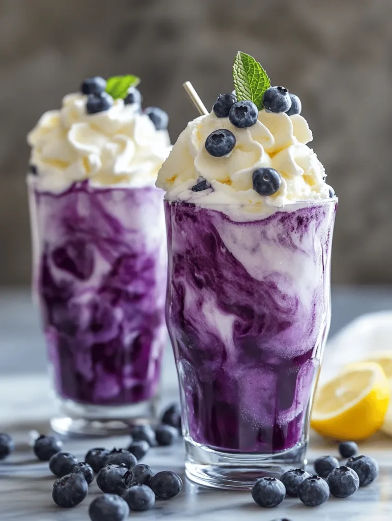 As the sun shines brighter and the temperatures rise, nothing quenches our thirst quite like a refreshing drink. Enter the Blueberry Cream Soda Float, a delightful concoction that marries the sweet, tangy flavor of fresh blueberries with the effervescence of creamy soda. This vibrant drink is not just a beverage; it's an experience, making it a perfect addition to summer gatherings, barbecues, or simply as a sweet treat to enjoy on a warm afternoon.