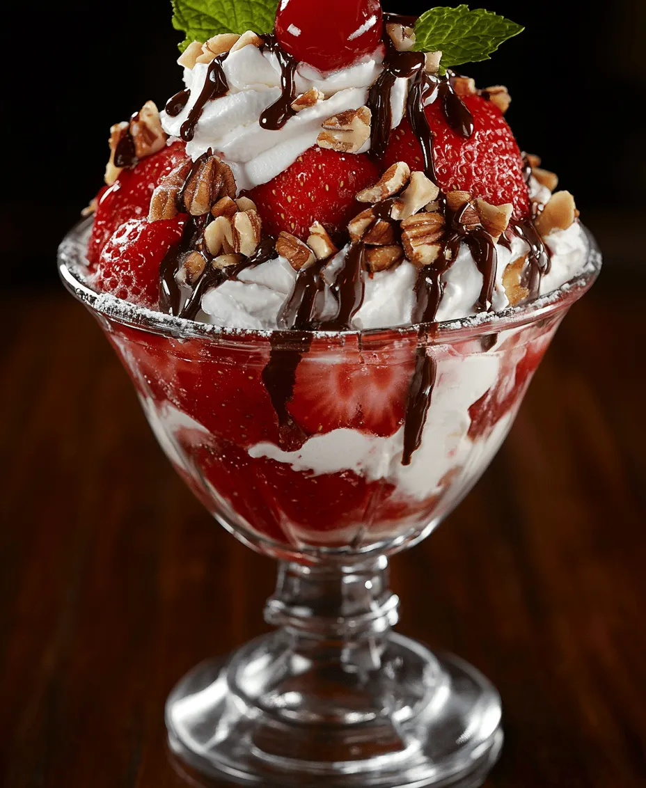To create the Sweet Strawberry Sundae Delight, we need to gather a few key ingredients that work harmoniously together to create a mouthwatering experience. Each component plays a vital role in the overall flavor and presentation of the sundae.