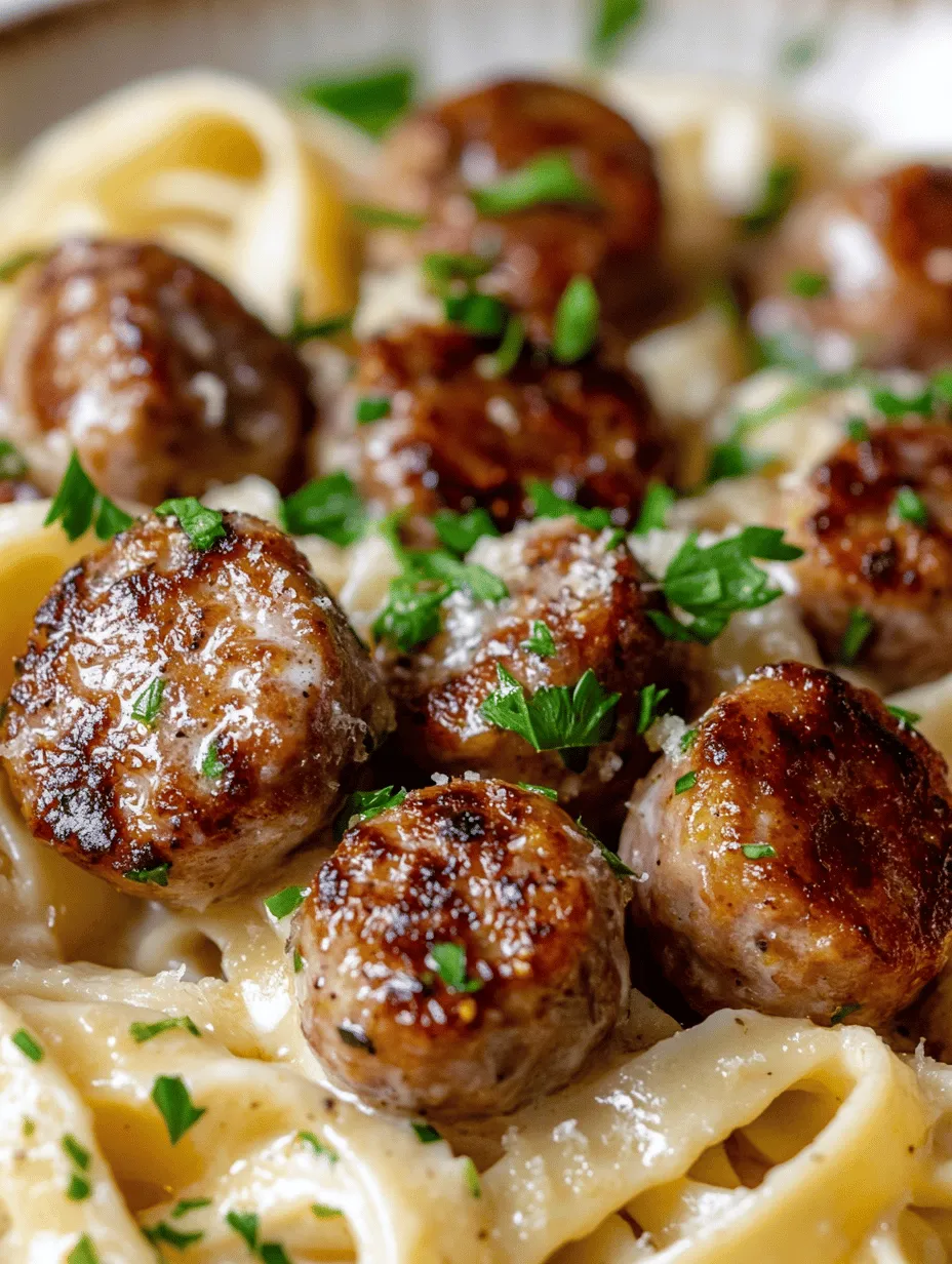 Are you looking for a dish that delights the senses and warms the heart? The Garlic Butter Sausage Bites with Creamy Parmesan Pasta is a culinary masterpiece that marries savory flavors and comforting textures into one irresistible meal. Imagine succulent sausage bites, perfectly infused with garlic butter, paired with creamy, rich pasta that envelops each bite in a velvety embrace. This recipe is not just a meal; it’s an experience that transforms an ordinary dinner into a memorable feast.