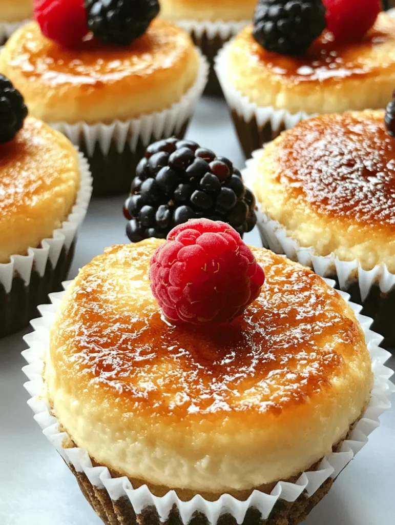 To truly appreciate the complexity of the Vanilla Bean Crème Brûlée Cheesecake Cupcakes, it's important to understand the individual components that contribute to their unique flavor and texture.