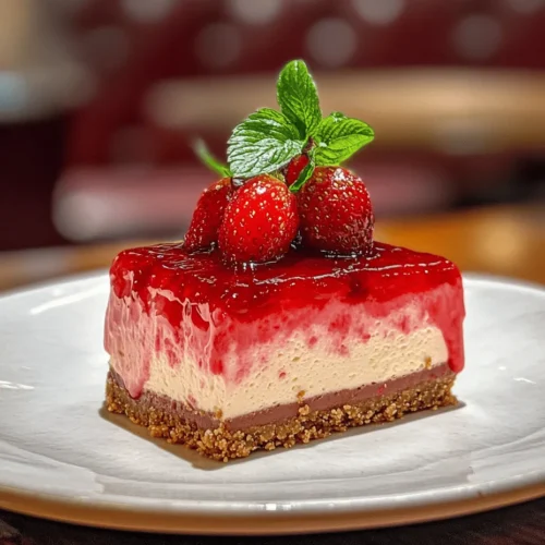 If you’re on the lookout for a dessert that perfectly balances indulgence with refreshment, look no further than the Velvet Strawberry Cheesecake. This luscious treat combines the rich and creamy texture of traditional cheesecake with the vibrant, sweet-tart flavor of fresh strawberries, creating a symphony of taste that makes every bite an experience. The appeal of Velvet Strawberry Cheesecake lies not just in its taste but also in its striking presentation, making it an eye-catching centerpiece for any gathering.