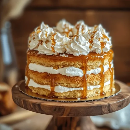 If you're on the hunt for a dessert that combines a light, airy texture with an indulgent flavor, look no further than the Caramel Cloud Cake Delight. This exquisite cake is not just a treat for the palate but also a feast for the eyes, captivating diners with its cloud-like fluffiness and luscious caramel glaze. The Caramel Cloud Cake Delight has gained popularity for its unique ability to transport you to dessert heaven with every bite, making it a go-to choice for various occasions.