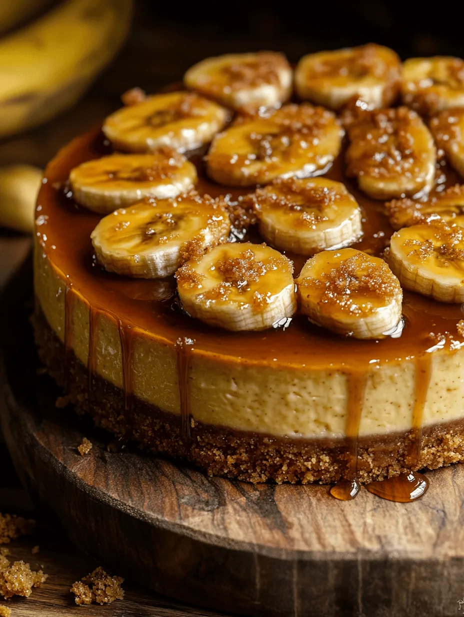 If you’re a fan of rich, indulgent desserts, then Caramelized Banana Cheesecake with Rum Glaze is a recipe that will undoubtedly capture your heart. This delightful dessert takes the classic cheesecake to new heights, combining the creamy texture of traditional cheesecake with the warm, sweet notes of caramelized bananas, all drizzled with a luscious rum glaze. The unique marriage of flavors creates a sophisticated dessert that is perfect for any occasion, whether it’s a holiday gathering, a special celebration, or simply a treat for yourself and your loved ones.