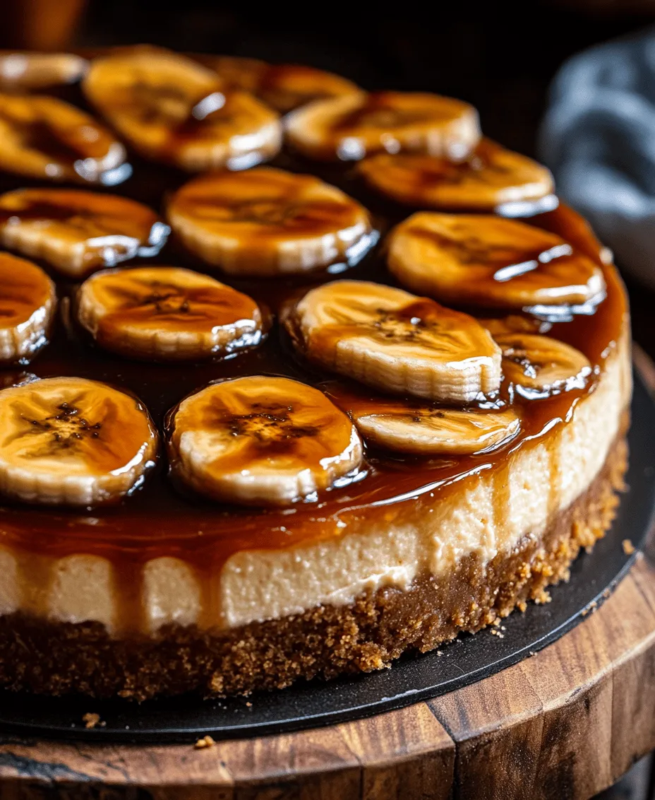Every great recipe begins with an understanding of its ingredients, and this Caramelized Banana Cheesecake is no exception. Each component plays a crucial role in achieving the perfect flavor and texture. Let’s dive into the key ingredients that make this cheesecake a standout.