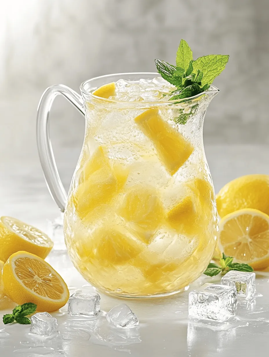 Embarking on a culinary adventure can be as refreshing as it is rewarding, especially when it involves a delightful beverage like Pineapple Lemonade Punch. This vibrant drink not only tantalizes your taste buds but also serves as a perfect centerpiece for gatherings, parties, or simply a refreshing treat on a warm day. The bright, sunny colors of the punch appeal to both the eye and the palate, making it an ideal choice for family reunions, birthday parties, or casual summer get-togethers.