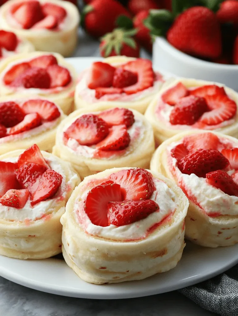 Introducing a delightful twist on an all-time favorite dessert: Strawberry Shortcake Cheesecake Rolls! This innovative recipe beautifully marries the classic flavors of strawberry shortcake and cheesecake into a fun, portable format that is perfect for any occasion. Imagine the luscious layers of creamy cheesecake, fresh strawberries, and light whipped cream all rolled up in a soft tortilla. These rolls are not just a feast for the eyes; they are a delicious treat that is sure to impress your friends and family.