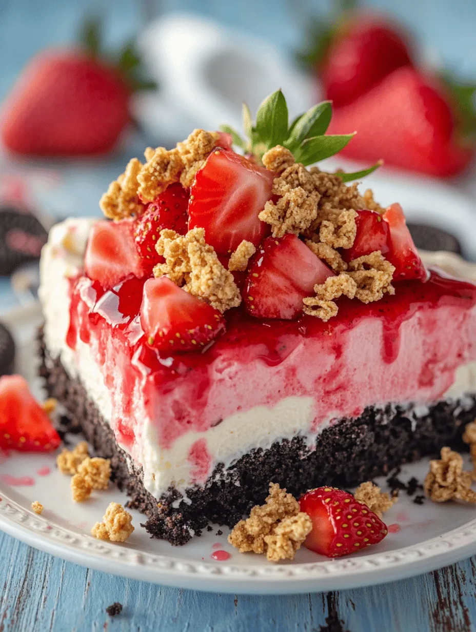 Cheesecake has firmly established itself as one of the favorite desserts enjoyed by many. Its creamy texture, rich flavor, and versatility allow for endless variations, making it a beloved choice for both casual gatherings and elegant celebrations. From classic New York-style cheesecakes to fruit-infused versions, there’s a cheesecake for every palate. Among these delightful renditions, the Strawberry Crunch Cheesecake Delight stands out as a unique twist that captivates the senses with its vibrant flavor profile and inviting presentation.